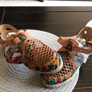 Women’s handmade sandals from Mexico